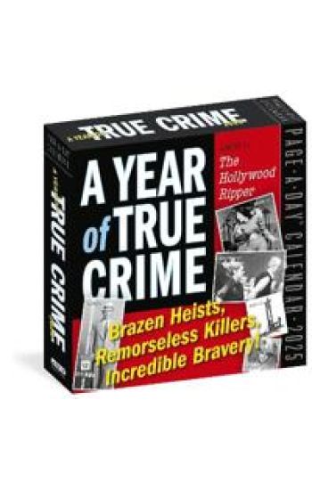 Year of True Crime Page-A-Day® Calendar 2025