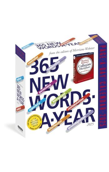 365 New Words-A-Year Page-A-Day® Calendar 2025