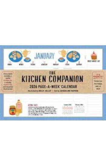 Kitchen Companion Page-A-Week Calendar 2026