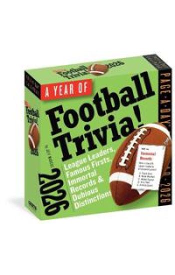 Year of Football Trivia! Page-A-Day® Calendar 2026