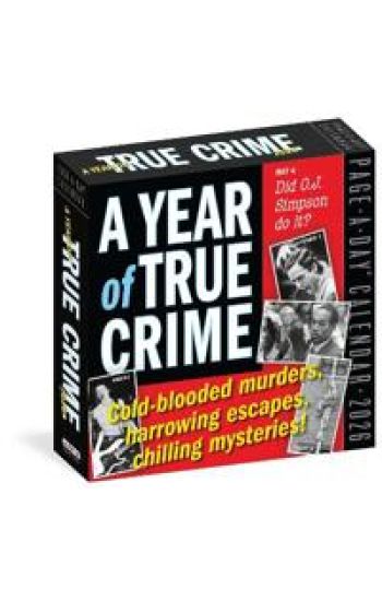 Year of True Crime Page-A-Day® Calendar 2026