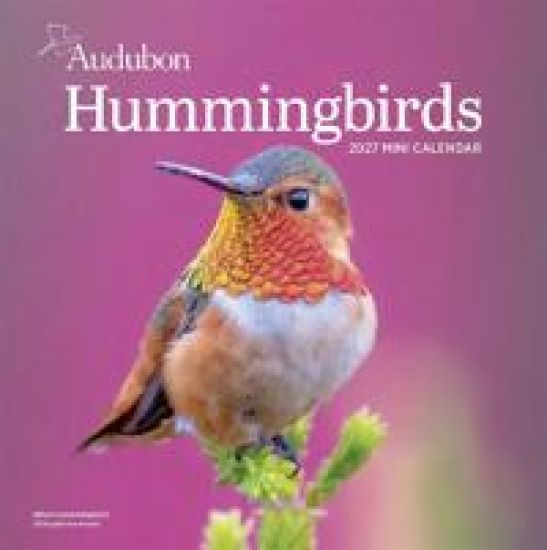 Audubon Hummingbirds Mini Wall Calendar 2027