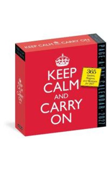 Keep Calm and Carry On Page-A-Day® Calendar 2027