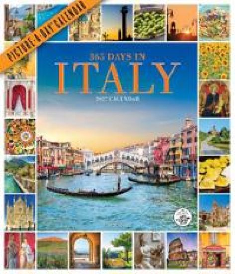 365 Days in Italy Picture-A-Day® Wall Calendar 2027