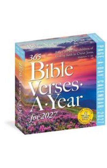 365 Bible Verses-A-Year Page-A-Day® Calendar 2027