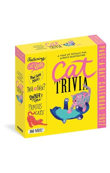 Cat Trivia Page-A-Day® Calendar 2027