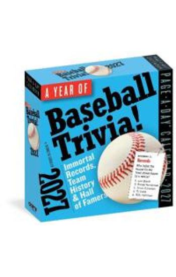 A Year of Baseball Trivia! Page-A-Day® Calendar 2027