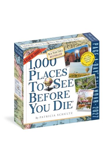 1,000 Places to See Before You Die Page-A-Day® Calendar 2027
