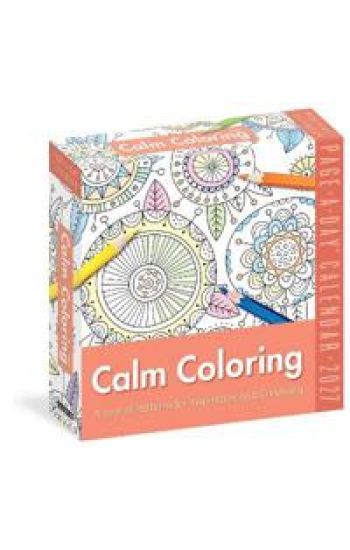 Calm Coloring Page-A-Day® Calendar 2027