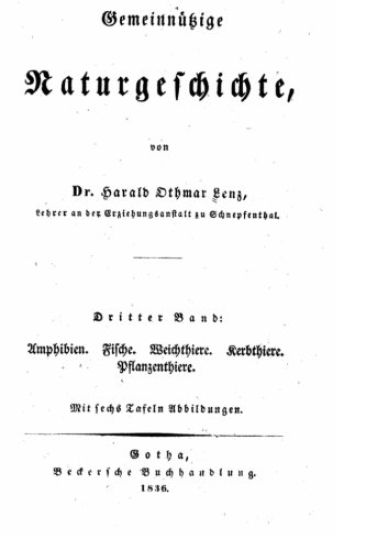 Gemeinnützige Naturgeschichte