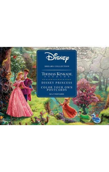 Disney Dreams Collection Thomas Kinkade Studios Disney Princess Color Your Own P