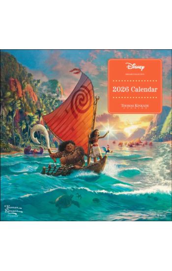 Disney Dreams Collection by Thomas Kinkade Studios 2026 Mini Wall Calendar