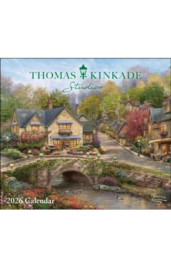 Thomas Kinkade Studios 2026 Deluxe Wall Calendar