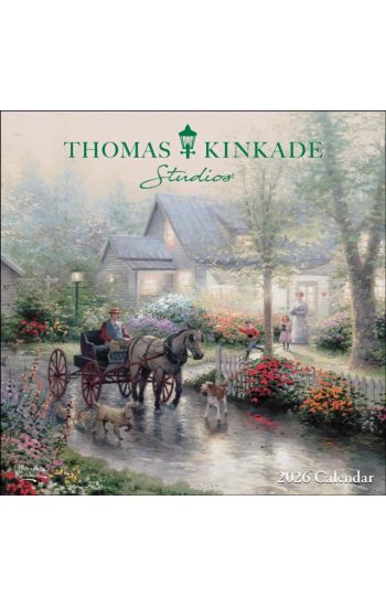 Thomas Kinkade Studios 2026 Mini Wall Calendar