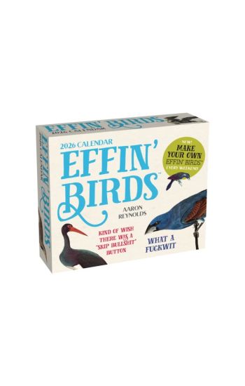 Effin' Birds 2026 Day-to-Day Calendar