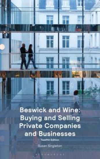 Beswick and Wine: Buying and Selling Private Companies and Businesses – Susan Singleton, kirjan kansikuva