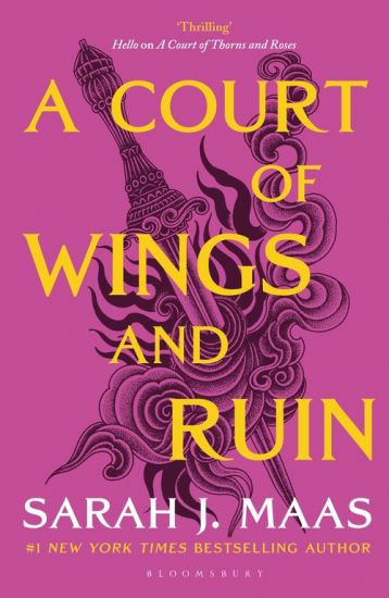 A Court of Wings and Ruin – Sarah J. Maas, kirjan kansikuva