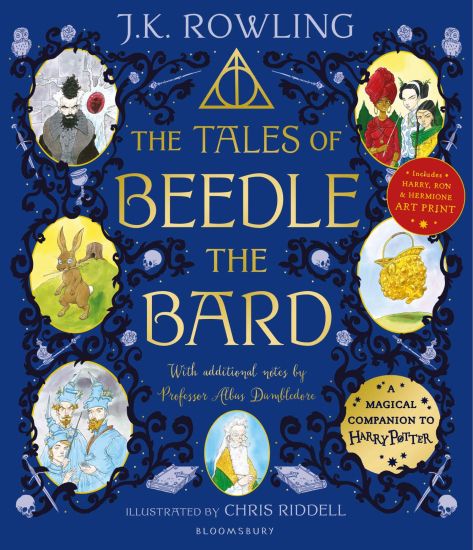 The Tales of Beedle the Bard - Illustrated Edition – J. K. Rowling, kirjan kansikuva