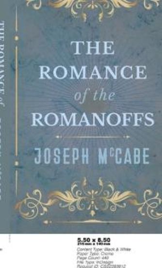 The Romance of the Romanoffs – Joseph McCabe, kirjan kansikuva