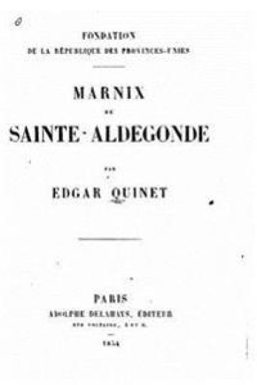 Fondation de la république des Provinces-Unies, Marnix de Sainte-Aldegonde