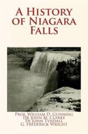 A History of Niagara Falls – John Tyndall, kirjan kansikuva