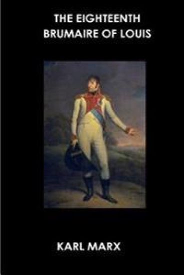 The Eighteenth Brumaire of Louis Bonaparte – Karl Marx, kirjan kansikuva