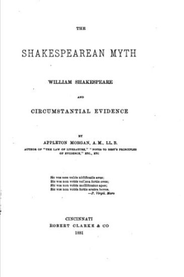 The Shakespearean Myth