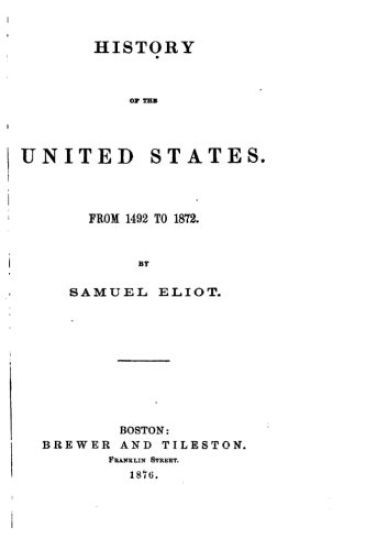 History of the United States, From 1492 to 1872
