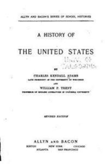 A History of the United States