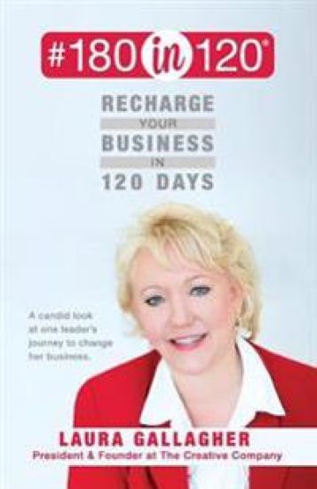 #180in120 Recharge Your Business in 120 Days: A candid look at one leader's journey to change her business.