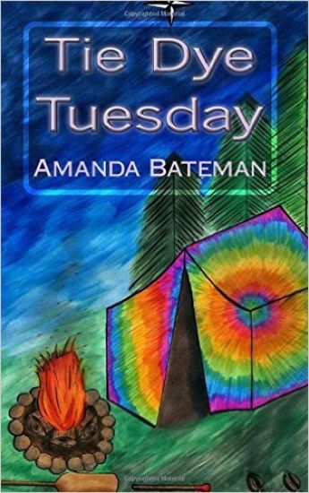 Tie Dye Tuesday – Amanda Bateman, kirjan kansikuva