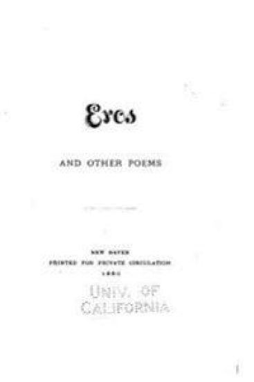 Eros and other poems
