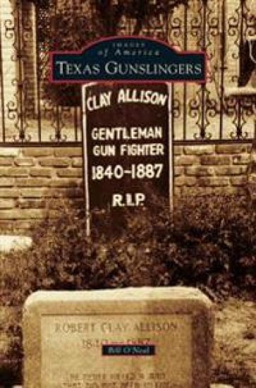 Texas Gunslingers – Bill O'Neal, kirjan kansikuva