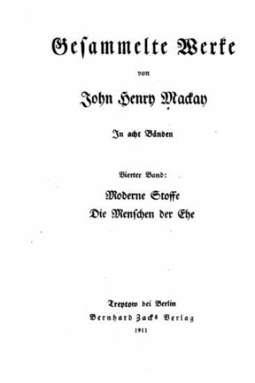 Gesammelte Werke