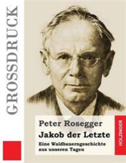 Jakob der Letzte (Großdruck): Eine Waldbauerngeschichte aus unseren Tagen