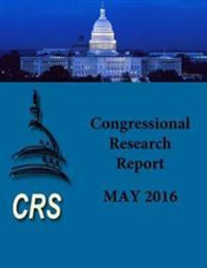 Congressional Research Report: May 2016