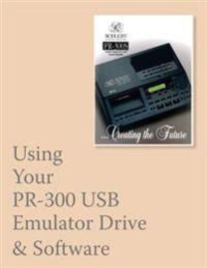 Using Your PR-300 USB Emulator & Software