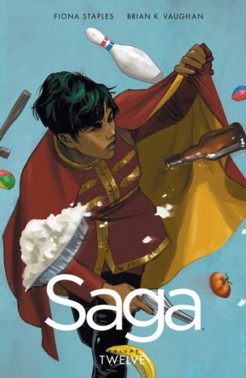 Saga Volume 12 – Brian K Vaughan, kirjan kansikuva
