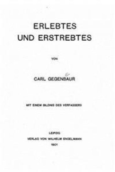 Erlebtes und Erstrebtes