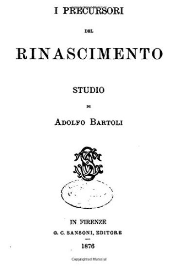 I Precursori del Rinascimento