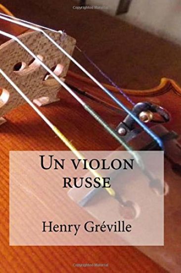Un viiollon russe – Henry Greville, kirjan kansikuva