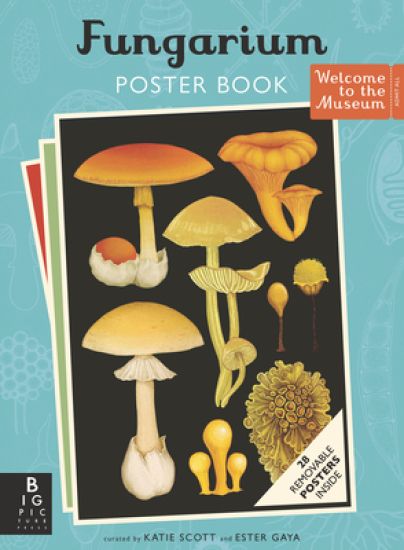 Fungarium Poster Book – Ester Gaya, kirjan kansikuva