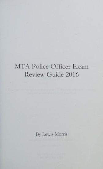 MTA Police Officer Exam Review Guide 2016