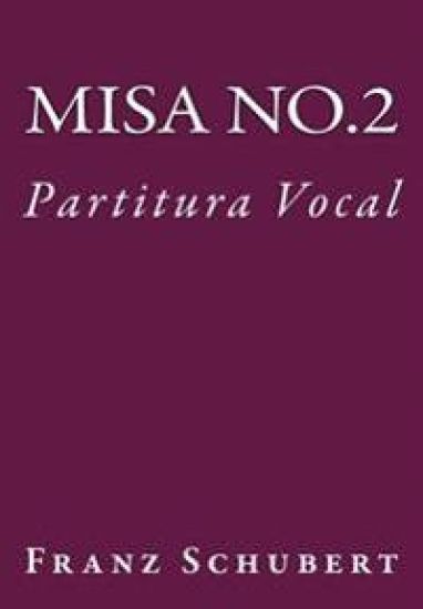 Misa de Schubert en Sol: Partitura Vocal