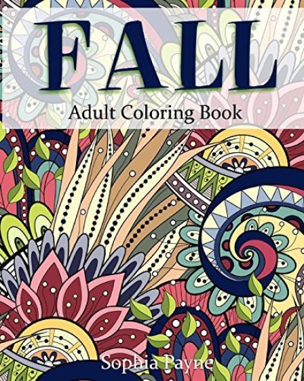 Fall Adult Coloring Book
