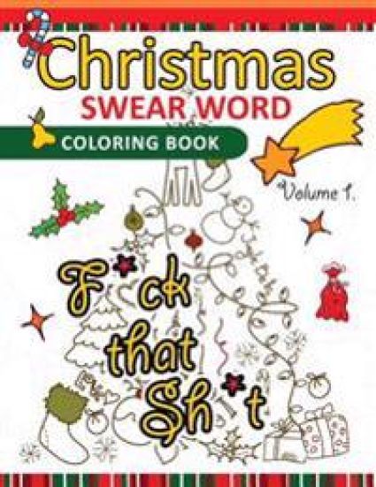 Christmas Swear Word coloring Book Vol.1: A Relaxation Coloring book for adults Flowers, Animals and Mandala pattern