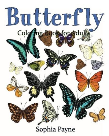 Butterfly Coloring Book for Adults