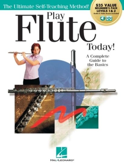 Play Flute Today! Beginner's Pack Book/Online Audio