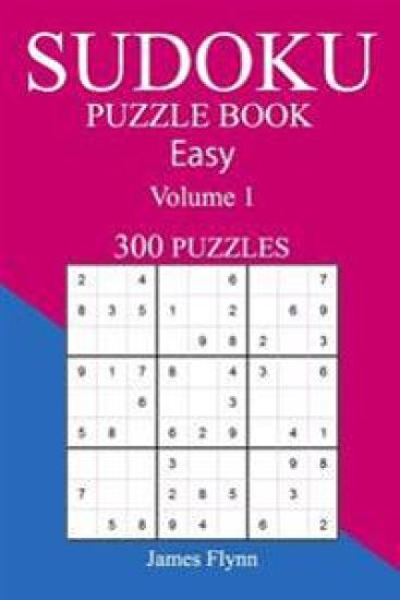 Easy 300 Sudoku Puzzle Book: Volume 1