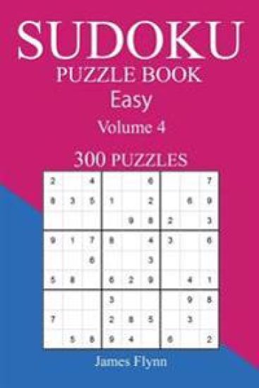Easy 300 Sudoku Puzzle Book: Volume 4